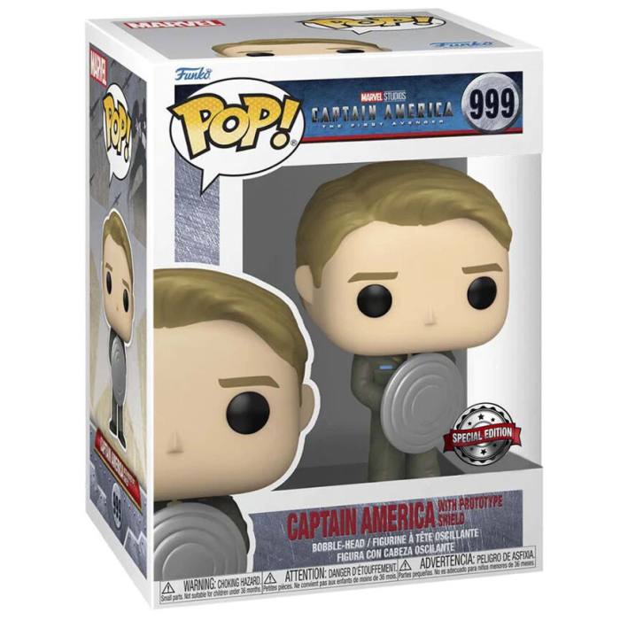 POP figure Marvel Captain America - Captain America Exclusive 57526