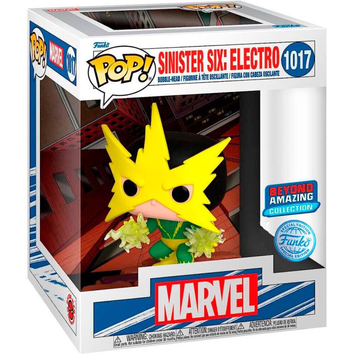 POP figure Marvel Sinister Six Electro Exclusive 57104