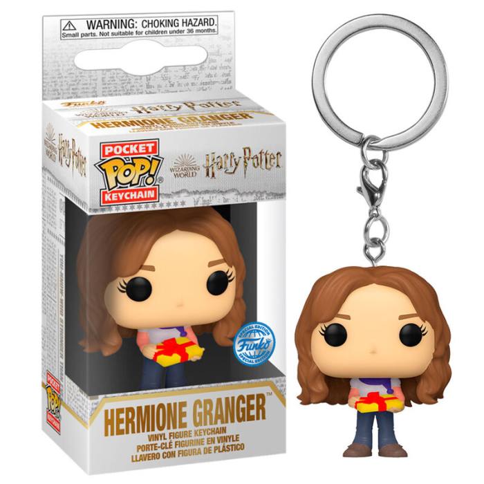 Pocket POP Keychain Harry Potter Holiday Hermione Exclusive 58781
