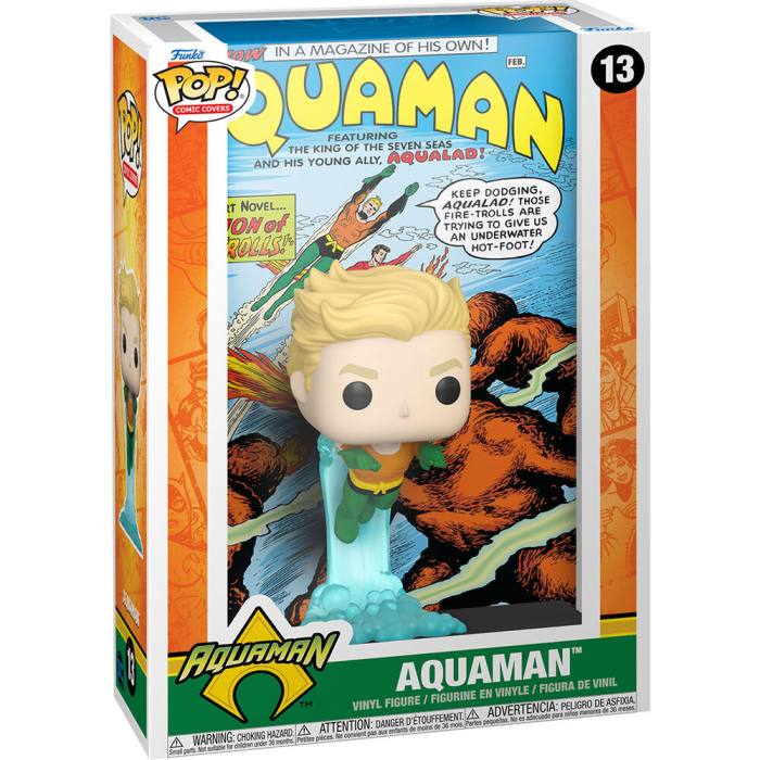 POP figure Comic Cover DC Comics Aquaman 58415