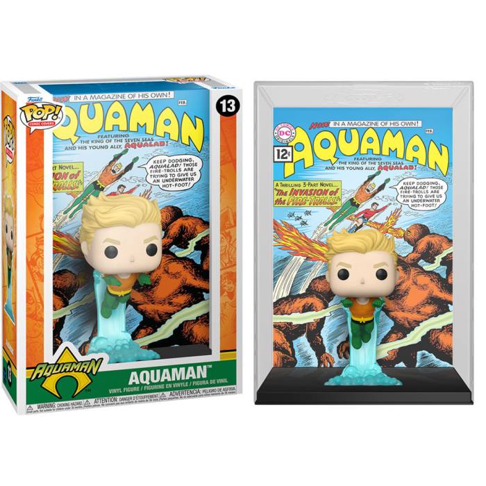 POP figure Comic Cover DC Comics Aquaman 58416