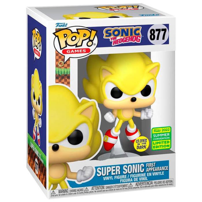 POP figure Sonic The Hedgehog Super Sonic Exclusive 58004