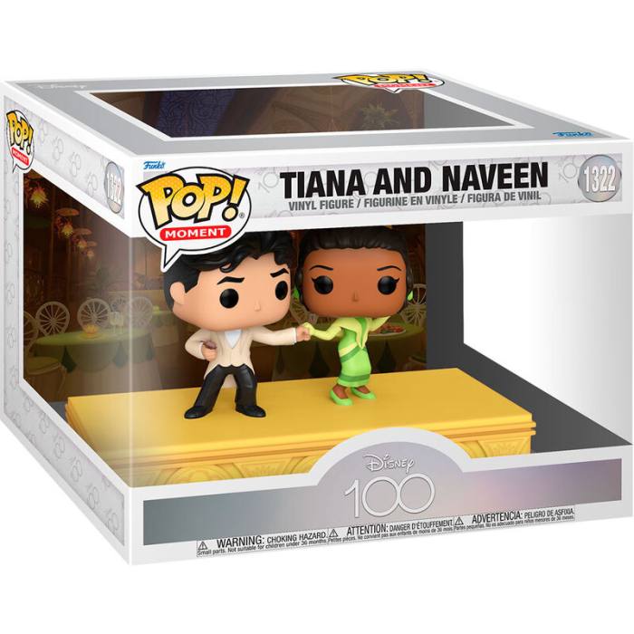 POP figure Disney 100th Anniversary Tiana & Naveen 58678