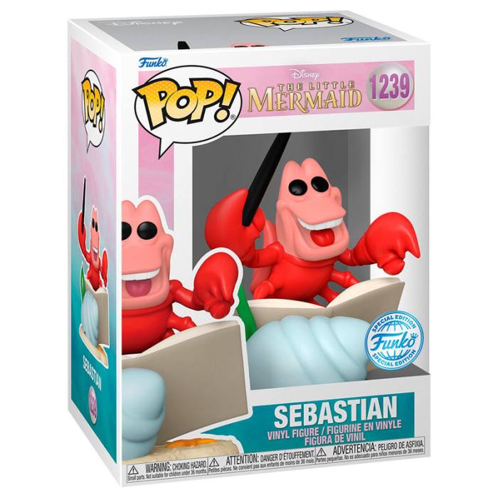 POP figure Disney Little Mermaid Sebastian Exclusive 58354