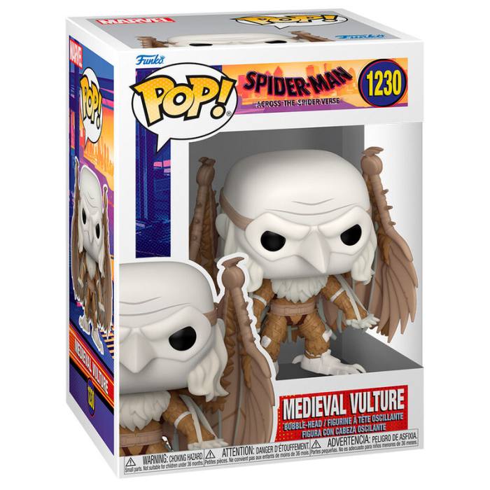 POP figure Marvel Spiderman Across the Spiderverse Medieval Vulture 58191