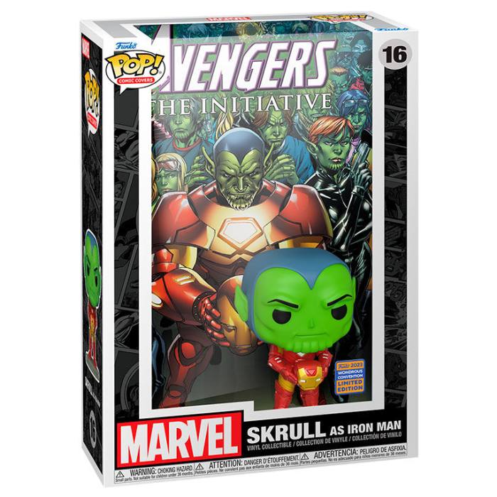 POP figure Album Marvel Avengers Skrull as Iron Man Exclusive 58063