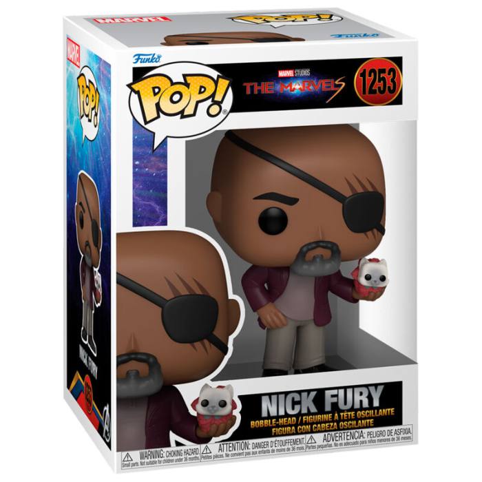 POP figure Marvel The MarvelS Nick Fury 58609