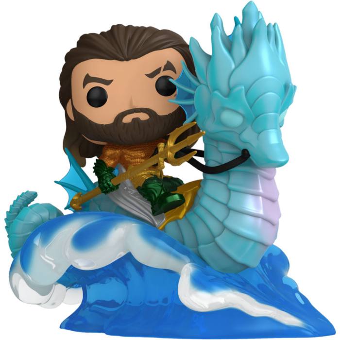 POP figure Ride Deluxe DC Comics Aquaman and the Lost Kingdom Aquaman on Storm 58539