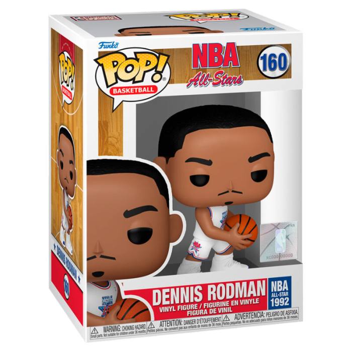 POP figure NBA All-Stars Dennis Rodman (1992) 58461
