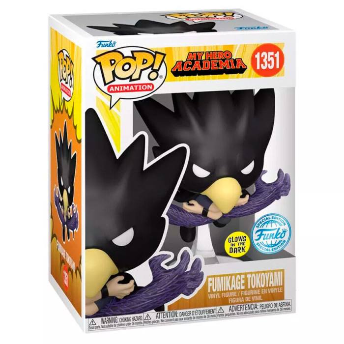 POP figure My Hero Academia Fumikage Tokoyami Exclusive 58762