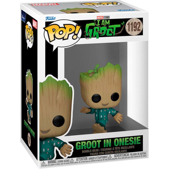 POP figure Marvel I am Groot - Groot in Onesie 59029