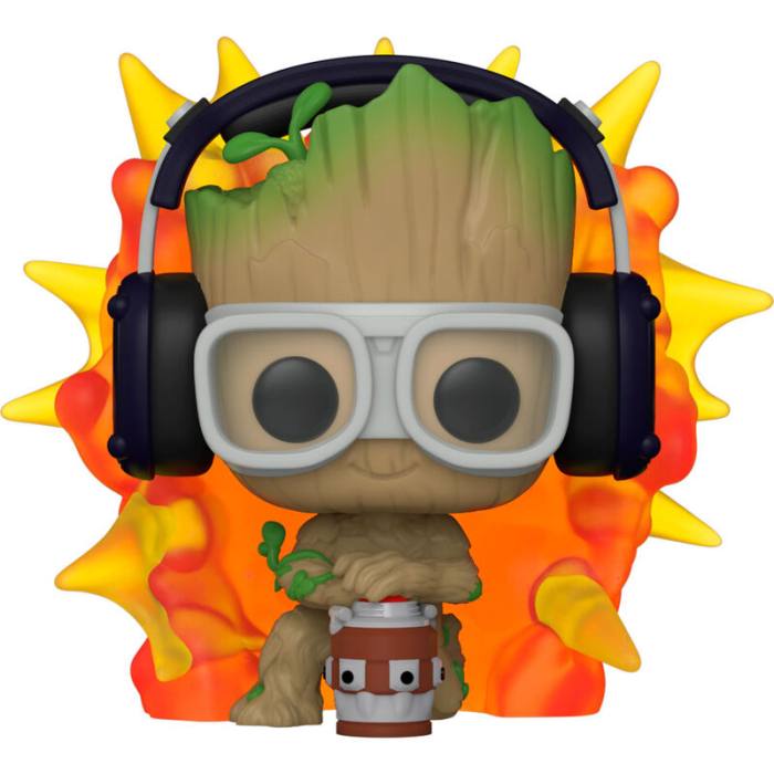 POP figure Marvel I am Groot - Groot with Detonator 59036