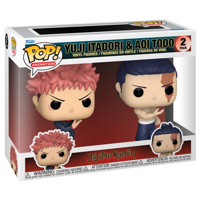 POP pack 2 figures Jujutsu Kaisen Yuji Itadori & Aoi Todo 59239