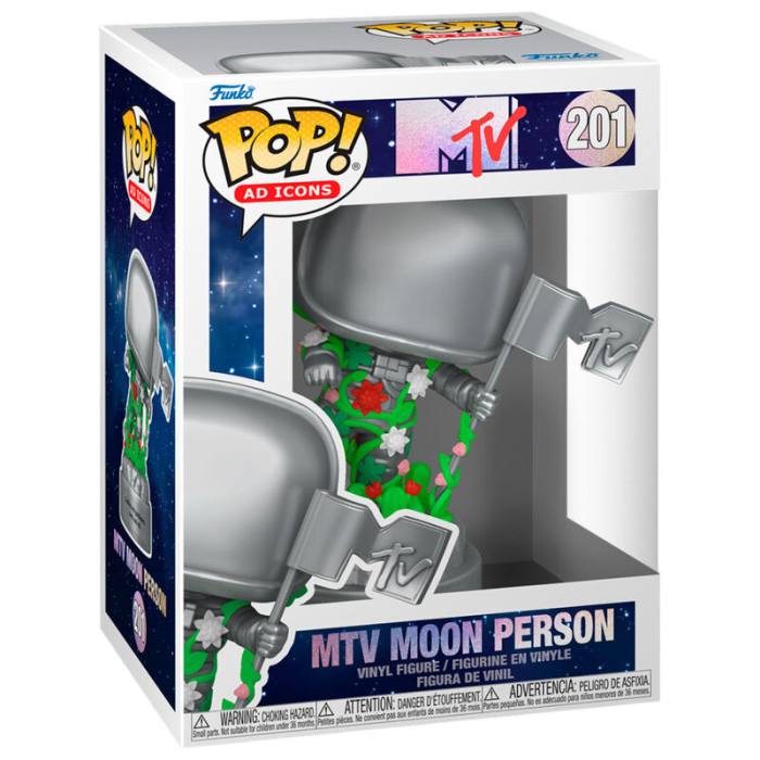 POP figure MTV 40th Anniversary MTV Moon Person 59736
