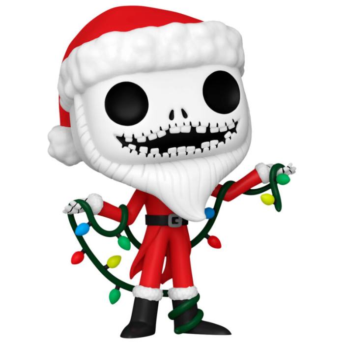 POP figure Disney Nightmare Before Christmas 30th Anniversary Santa Jack 59634
