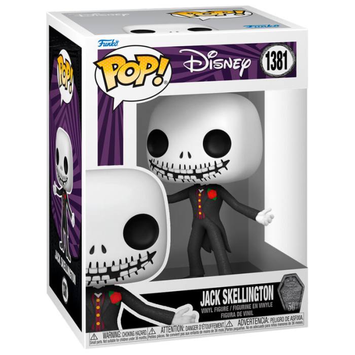 POP figure Disney Nightmare Before Christmas 30th Anniversary Jack Skellington 59631