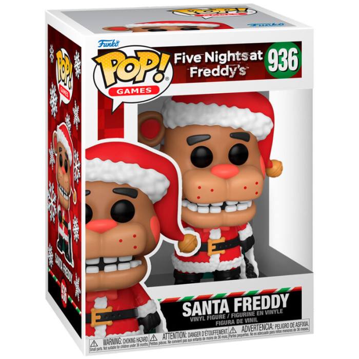POP figure Five Nights at Freddys Holiday Santa Freddy 59701