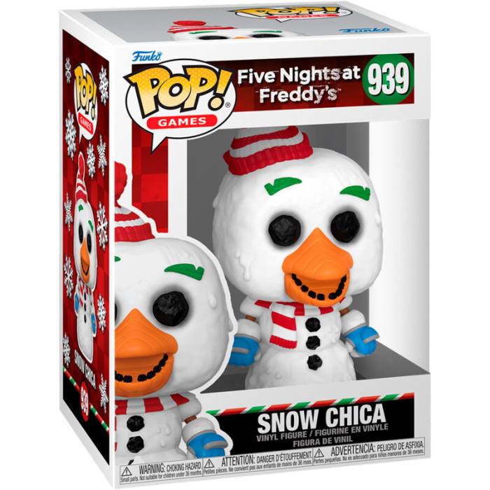 POP figure Five Nights at Freddys Holiday Snow Chica 59697