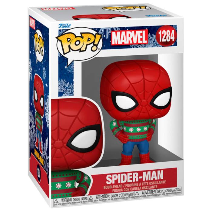 POP figure Marvel Holiday Spiderman 59456