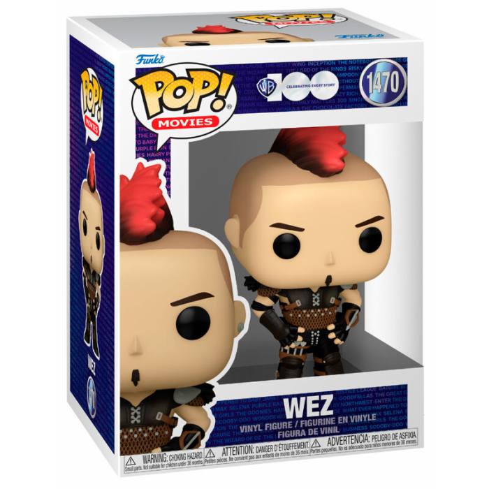 POP figure Warner Bros 100th Mad Max The Road Warrior Wez 59660
