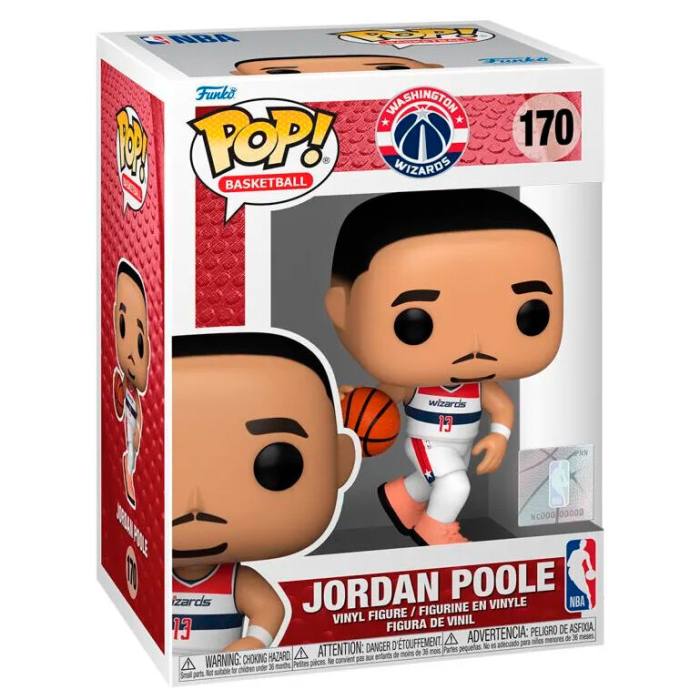 POP figure NBA Washington Wizard Jordan Poole 59503