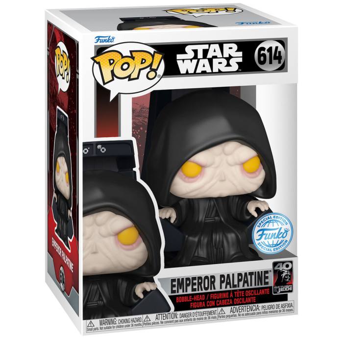 POP figure Star Wars Emperor Palpatine Exclusive 59155