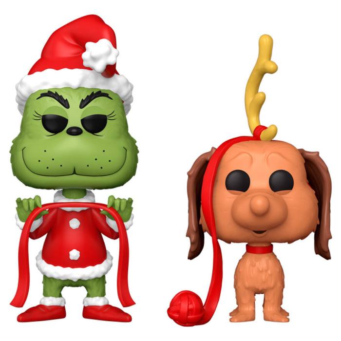POP pack 2 figures The Grinch - Grinch & Max 59718