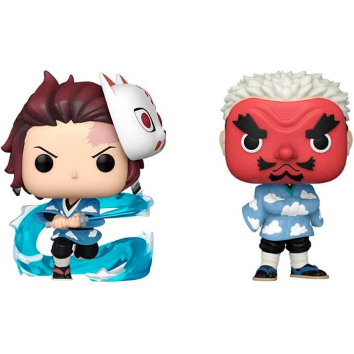 POP pack 2 figures Demon Slayer Kimetsu no Yaiba Tanjiro Kamado & Sakonji Urokodaki 59124