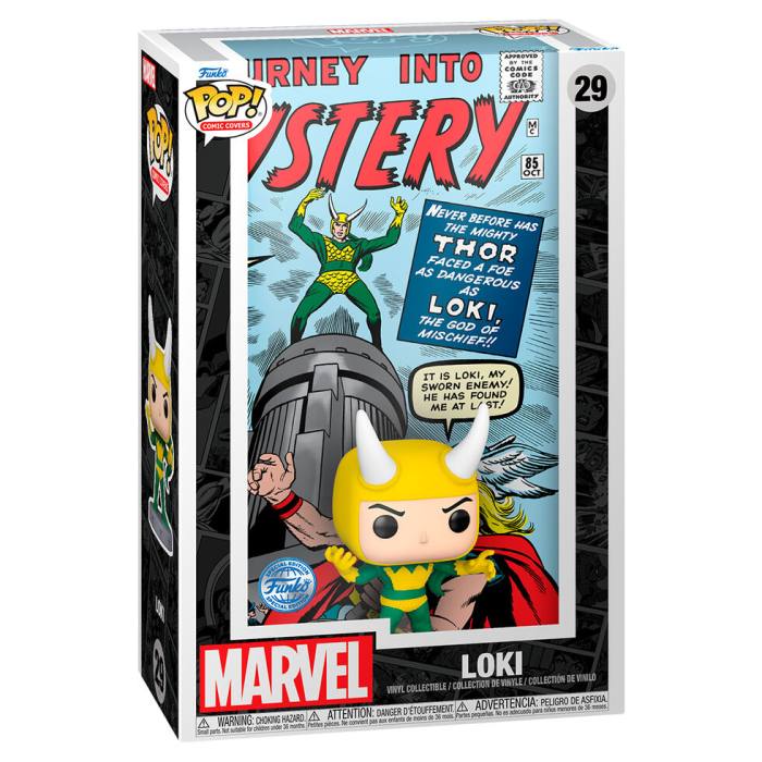 POP figure Comic Cover Marvel Loki Exclusive 59963