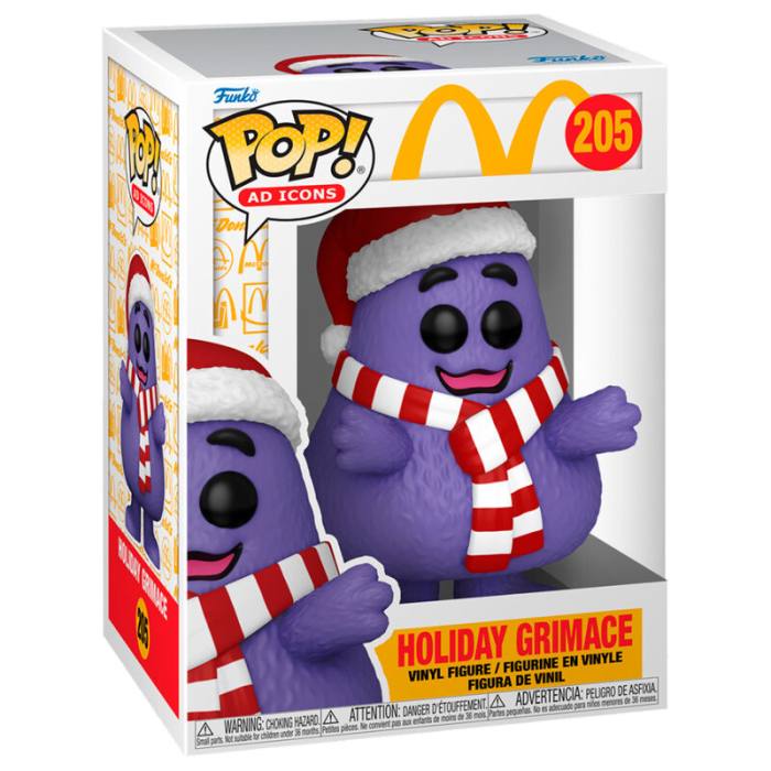 POP figure McDonalds Holiday Grimace 60000