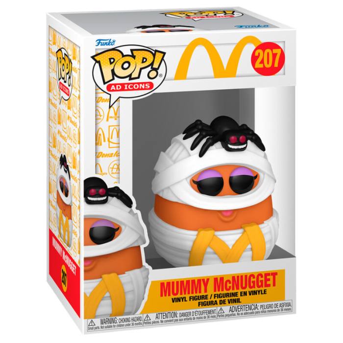 POP figure McDonalds Nugget Buddies Mummy 60004