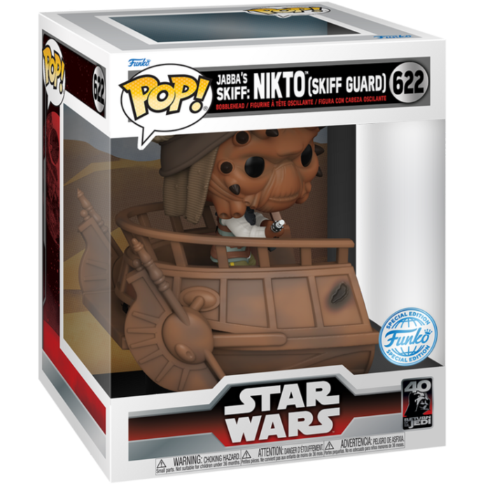 POP figure Deluxe Star Wars Nikto Skiff Guard Exclusive 60073