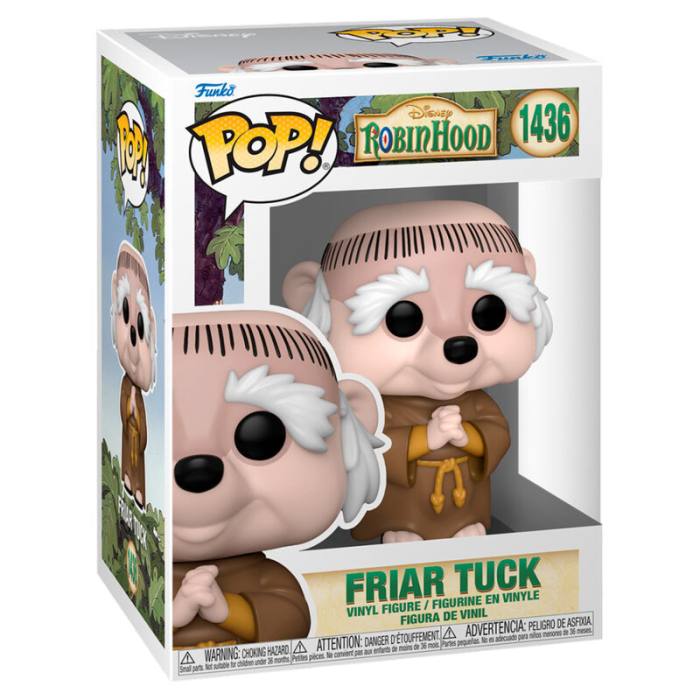 POP figure Disney Robin Hood Friar Tuck 60603