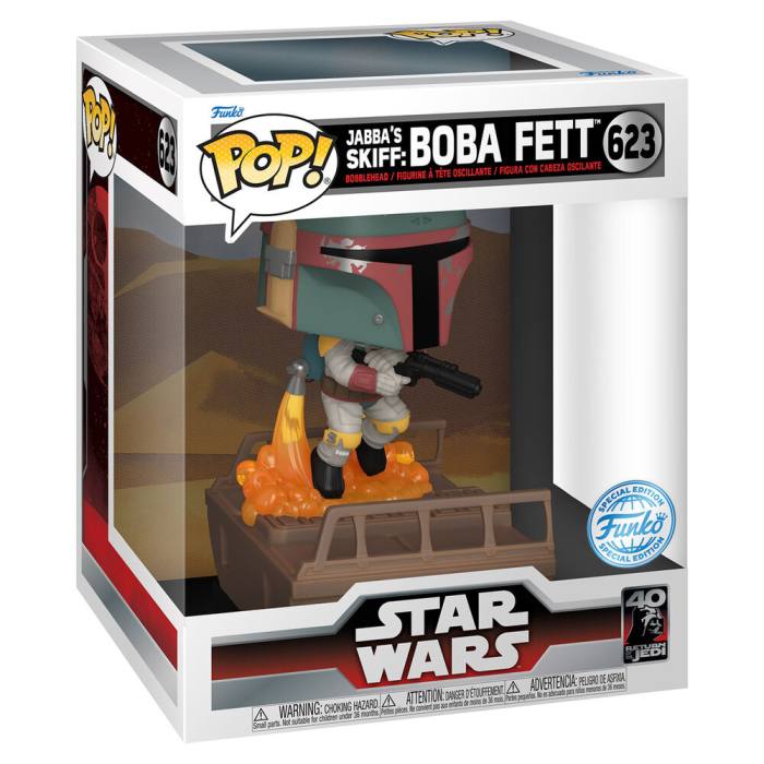 POP figure Deluxe Star Wars Boba Fett Exclusive 60075