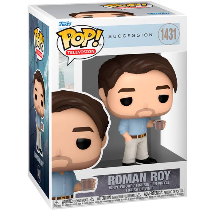 POP figure Succession Roman Roy 60468
