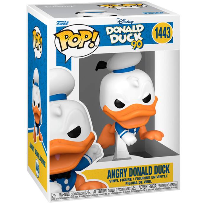 POP figure Disney 90th Anniversary Angry Donald Duck 60506