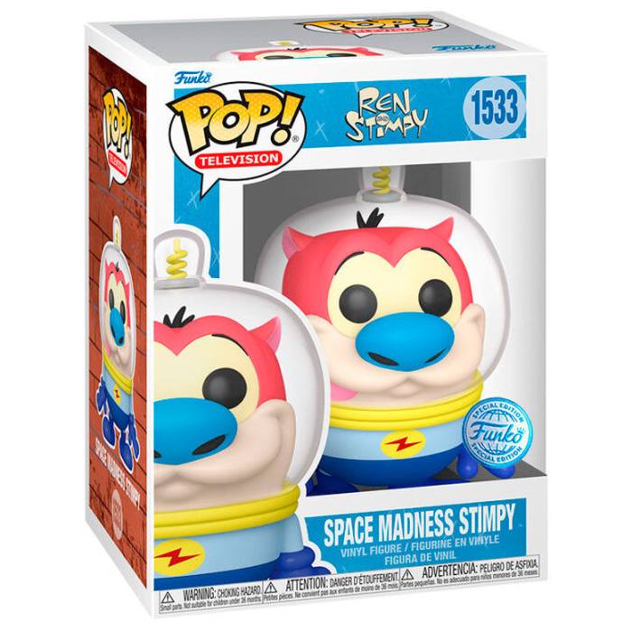 POP figure Ren Stimpy - Space Madness Stimpy 60537