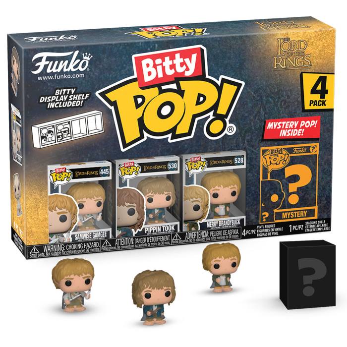 Blister 4 figures Bitty POP The Lord of the Rings Samwise 60216