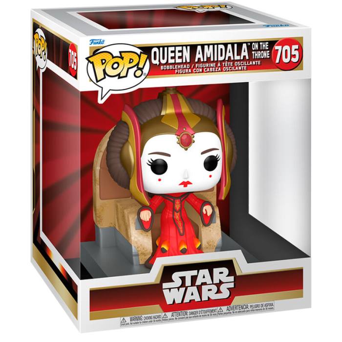 POP figure Deluxe Star Wars Queen Amidala on the Throne 60731
