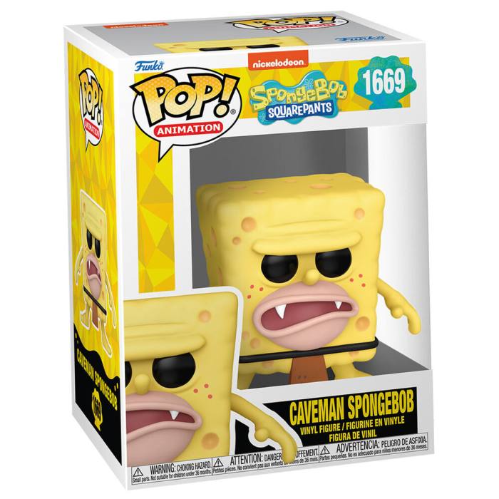 POP figure Sponge Bob Caveman Spongebob 60522