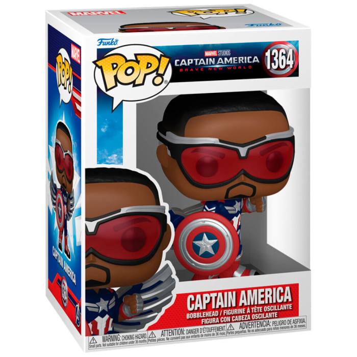 POP figure Marvel Captain America Brave New World Captain America 60690