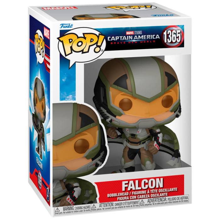POP figure Marvel Captain America Brave New World Falcon 60692
