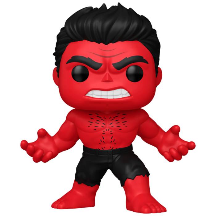 POP figure Super Marvel Captain America Brave New World Red Hulk 60699