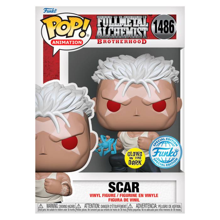POP figure Fullmetal Alchemist Brotherhood Scar Exclusive 60058