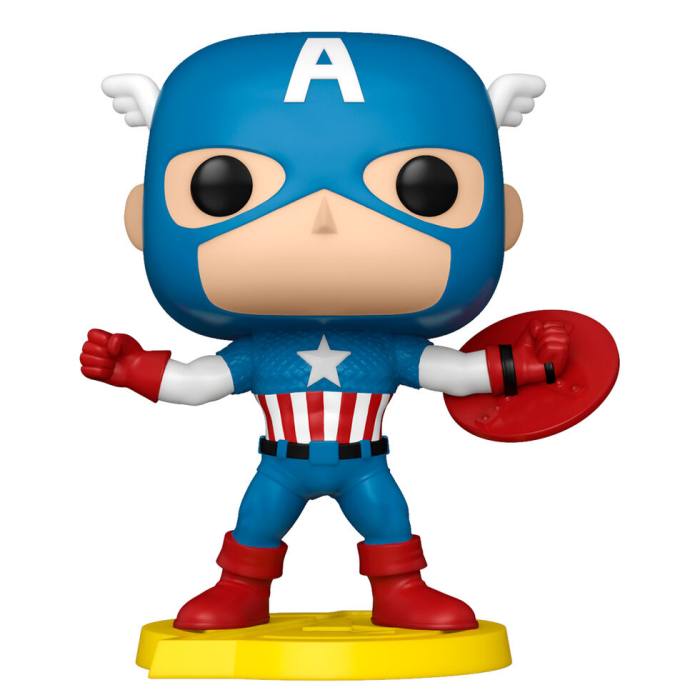 POP figure Comic Cover Marvel Avengers Captain America Exclusive 60013