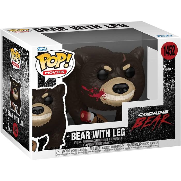 POP figure Cocaine Bear - Bear with Leg 61140