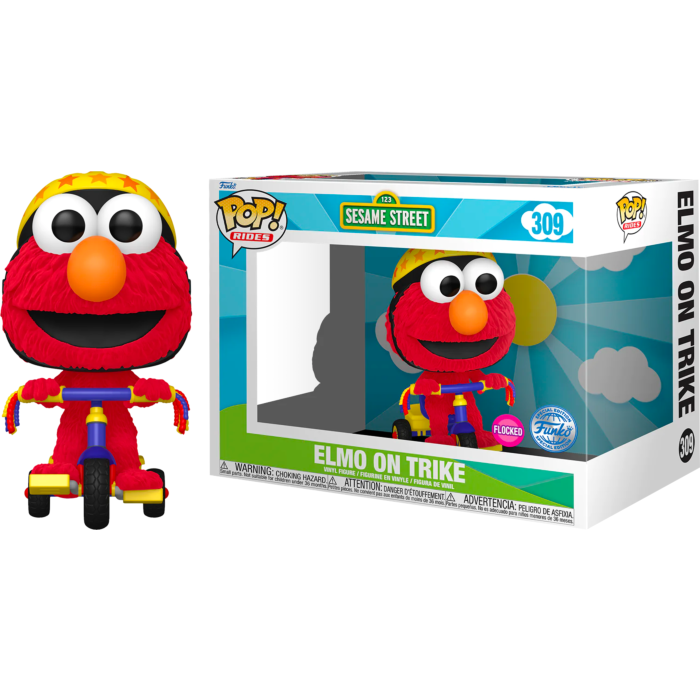 POP figure Rider Sesame Street Elmo on Trike Exclusive 61044