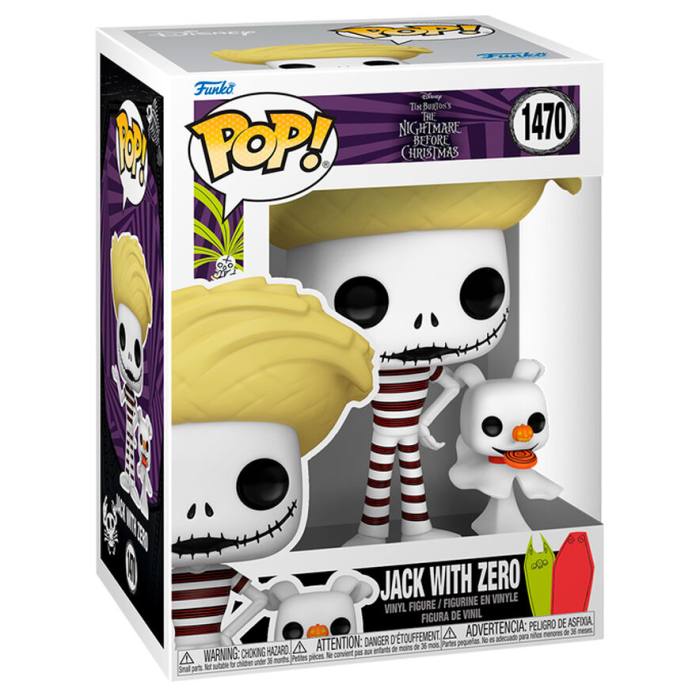 POP figure Disney Nightmare Before Christmas Jack with Zero 61937