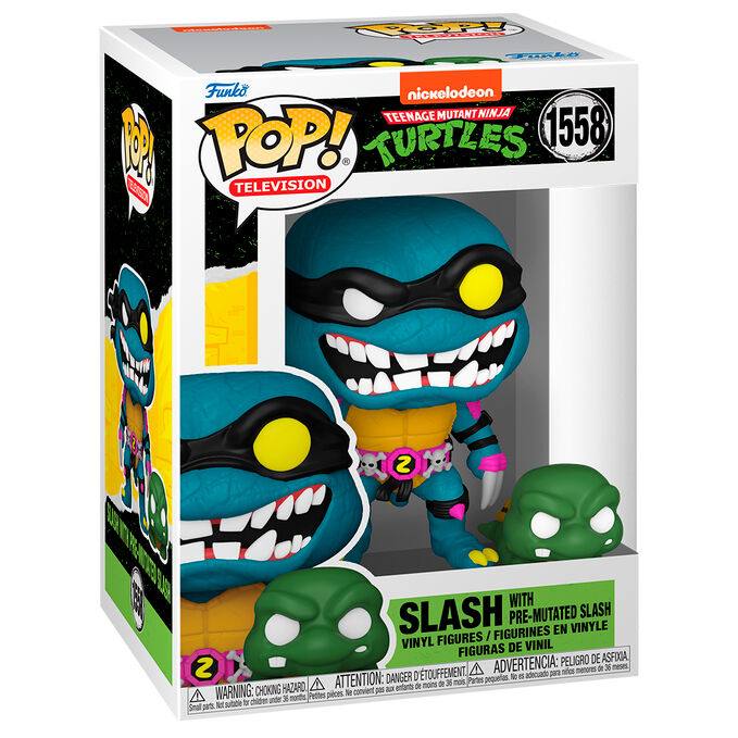 POP figure Teenage Mutant Ninja Turtles Slash & Pre Mutated Slash 61183