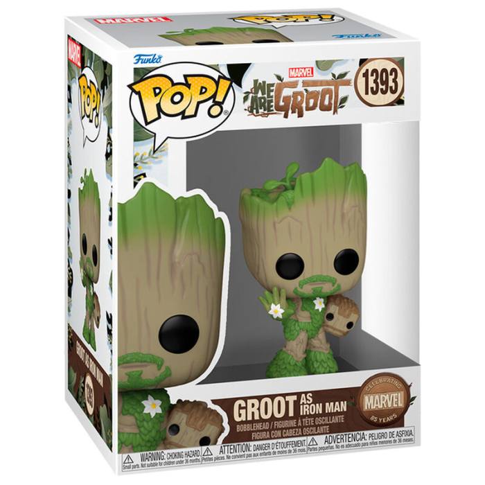 POP figure Marvel We Are Groot - Groot as Iron Man 61246
